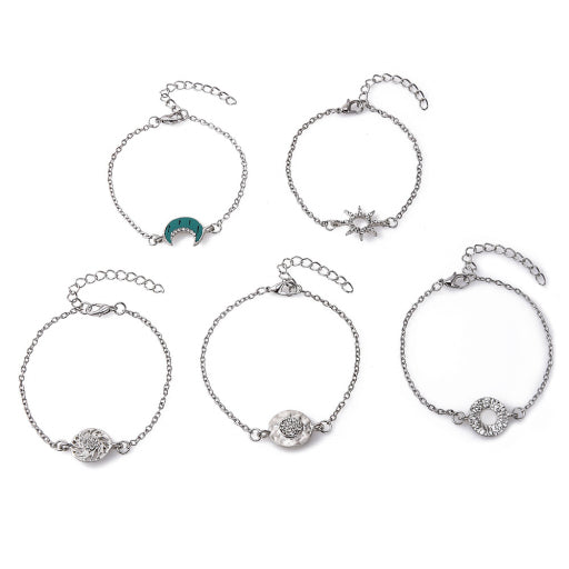 Sets de pulsera con distintos diseños