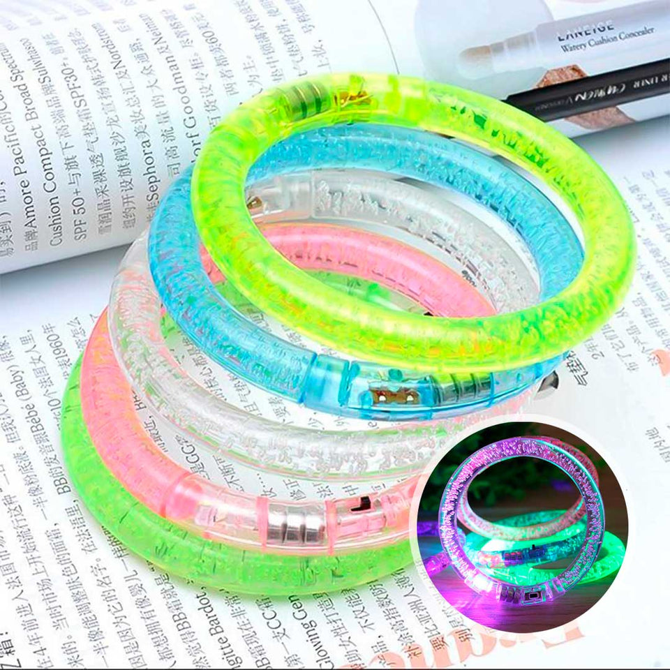 Pulsera con luz LED-Pack 4