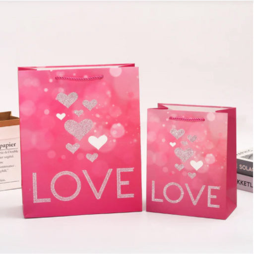 Bolsa de regalo corazones