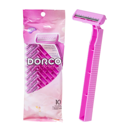Dorco Maquinilla De Afeitar De Doble Hoja Rosa