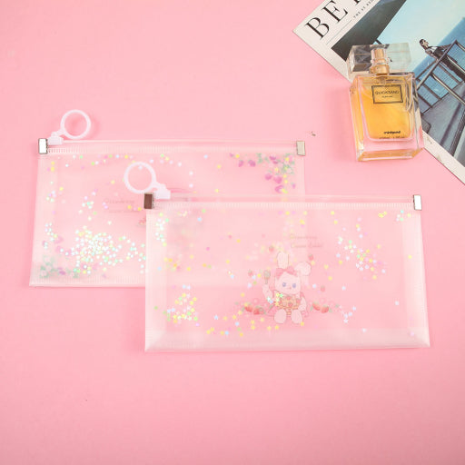 Bolsa archivadora de gatitos tridimensional de doble capa B6