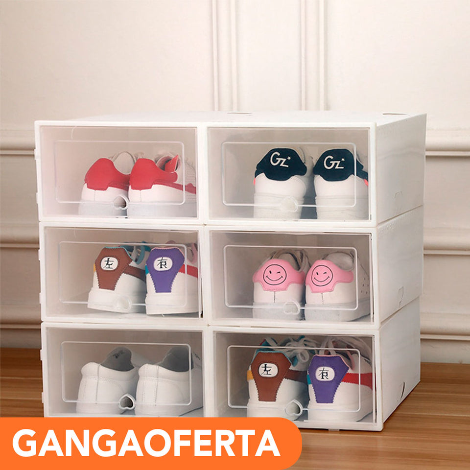 Caja de organización para zapatos-Pack 4