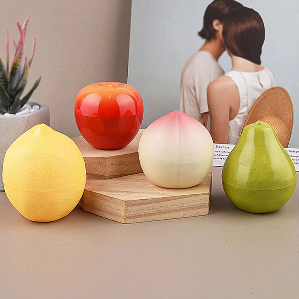 Recipiente en forma de fruta