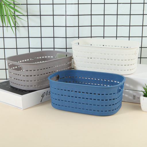 Cesta de almacenamiento rectangular
