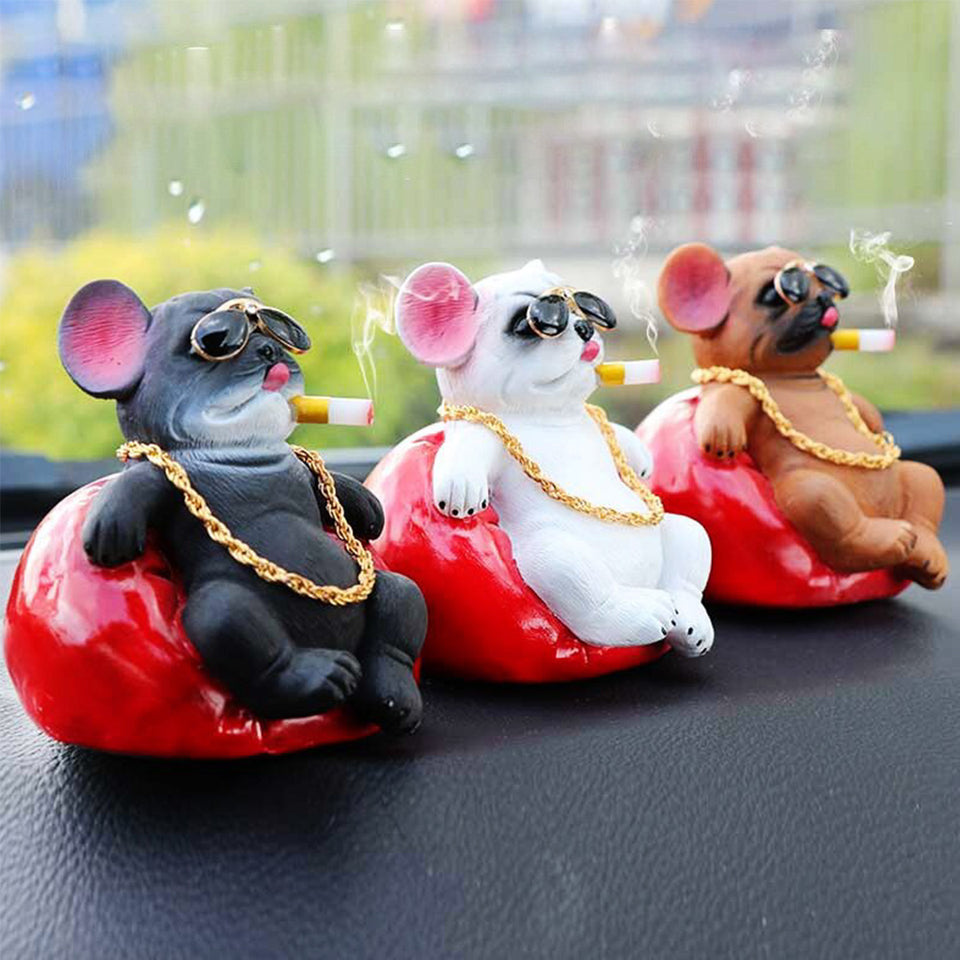 Adorno de Bulldog para Coche