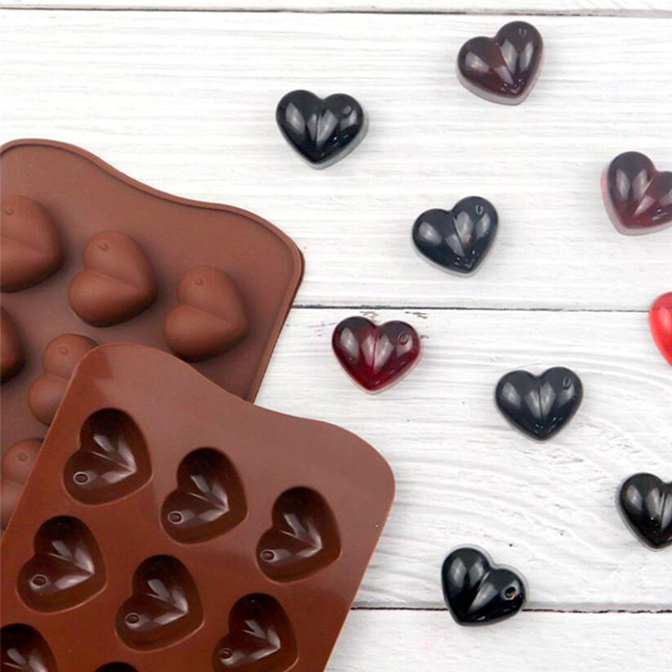 Molde de Corazón para Chocolate