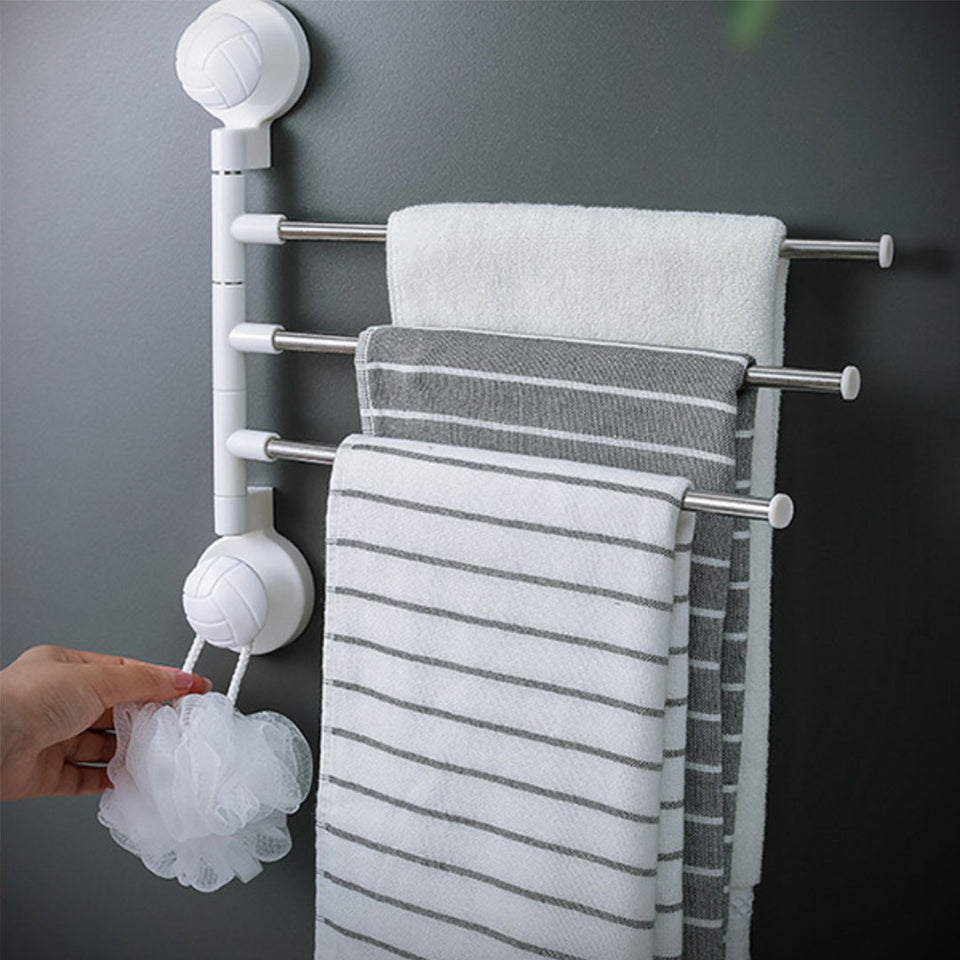 Toallero con barra multiple