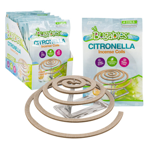 Bobinas De Incienso De Citronela Pic 4 Piezas Bugables