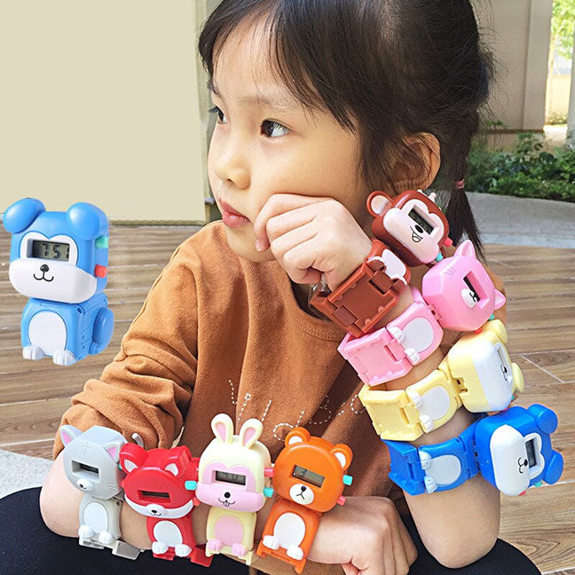  Reloj Robot de dibujos animado