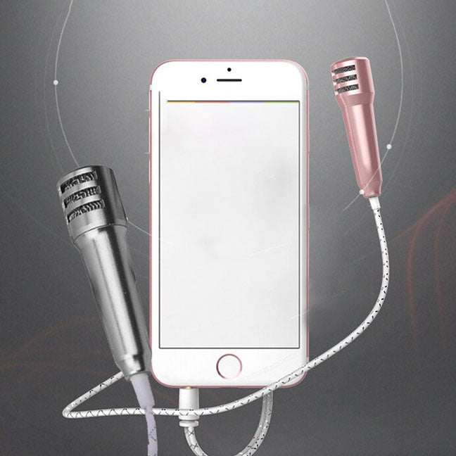 Mini micrófono para smartphone