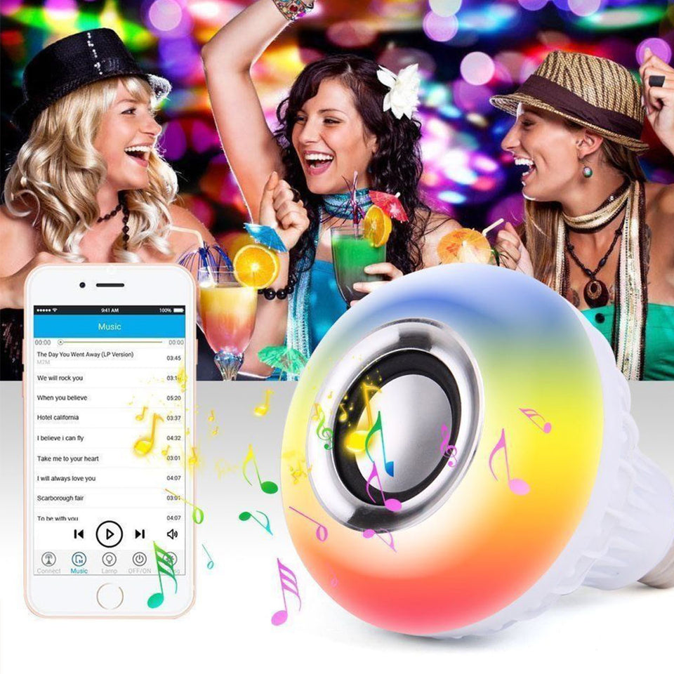Bombilla LED con Bocina