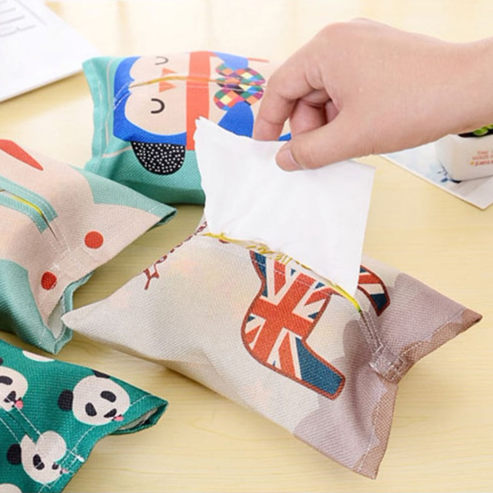 Funda para Pañuelos con Divertidos Diseños