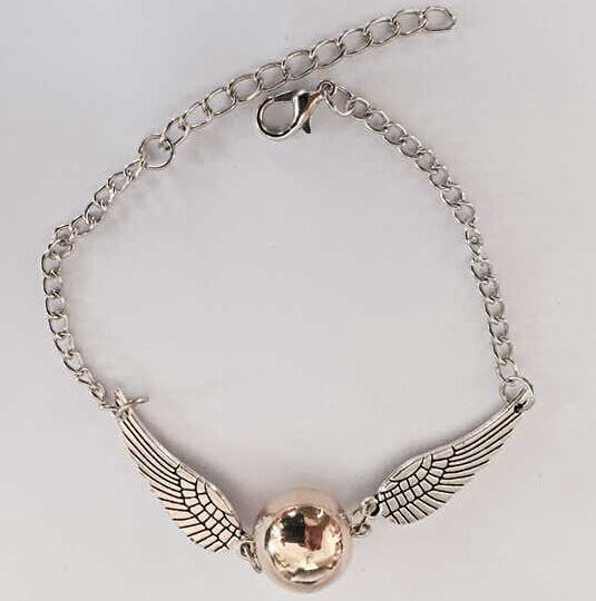 Pulsera de snitch dorada
