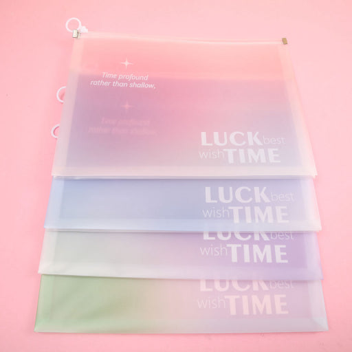 Bolsa de archivo de tiempo tridimensional A4