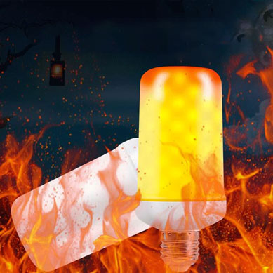 Foco para ambientación tipo Flama 