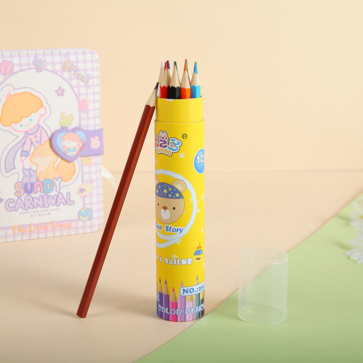 Lápices de colores de oso.