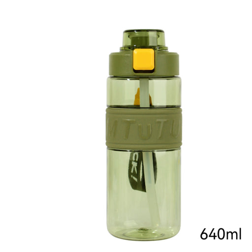 Vaso con pajita Vitality (640ml)