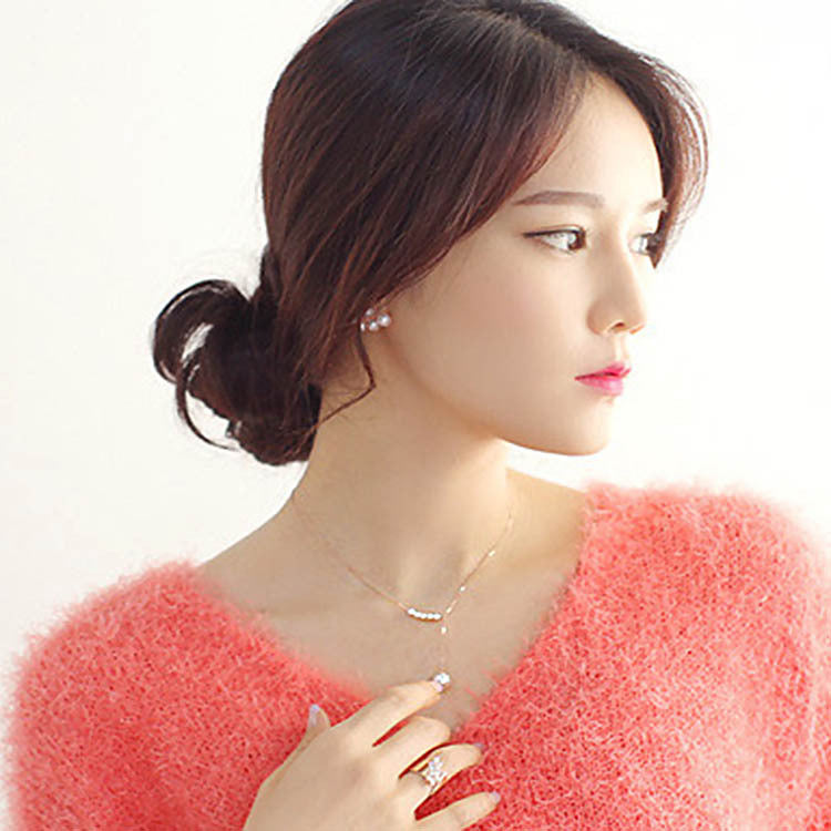 Lindo collar con perla