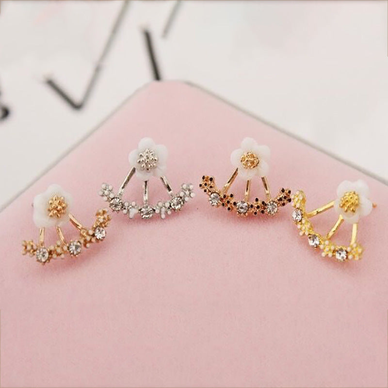 Lindos aretes con flores-Pack 2