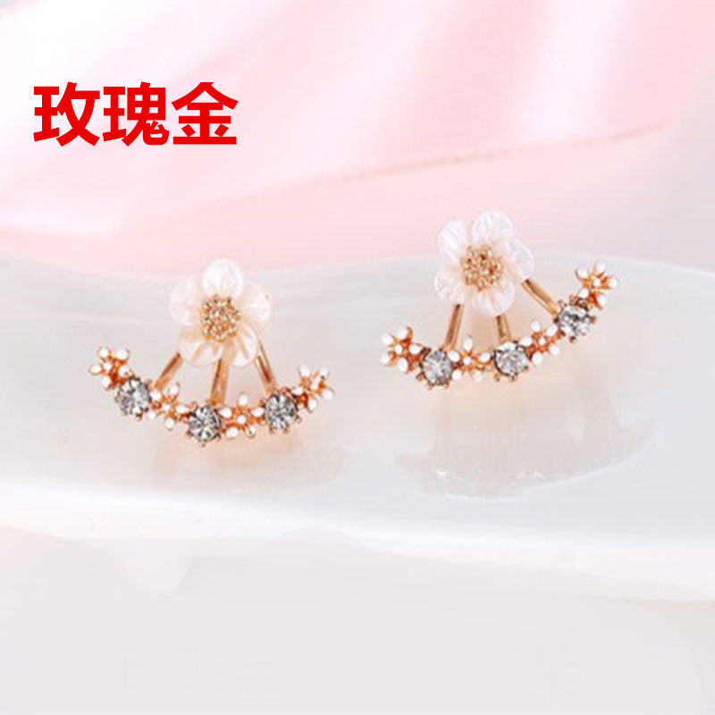 Lindos aretes con flores-Pack 2