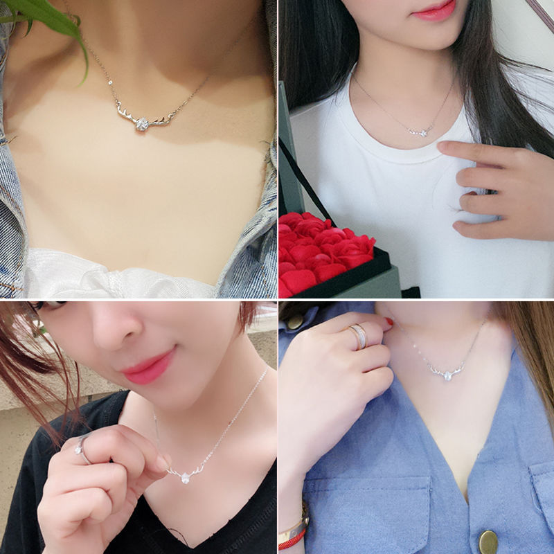 Collar de piedra con cuernos