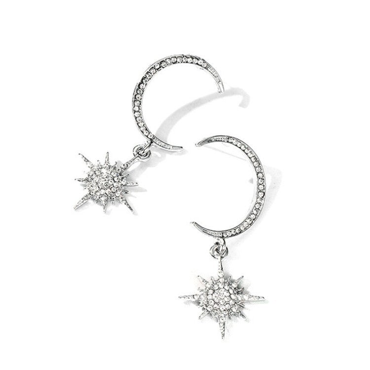 Arete de luna con estrella