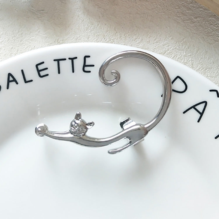 Hermosos aretes de gato