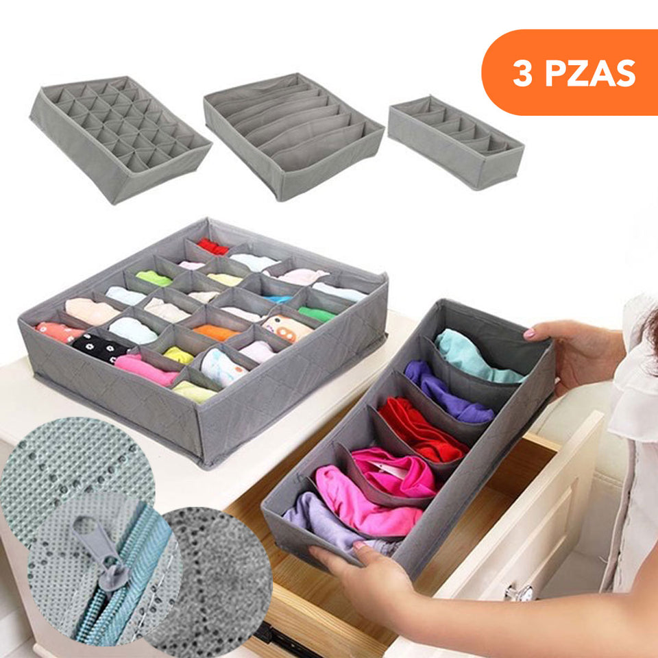 Caja de almacenamiento plegable de carbón de bambú