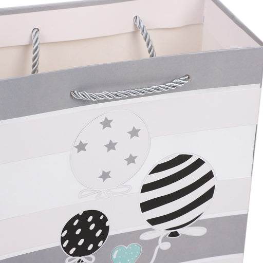 Bolsa de regalo plata cumpleaños