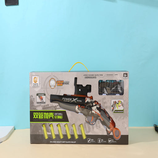 Pistola Gatling de balas blandas