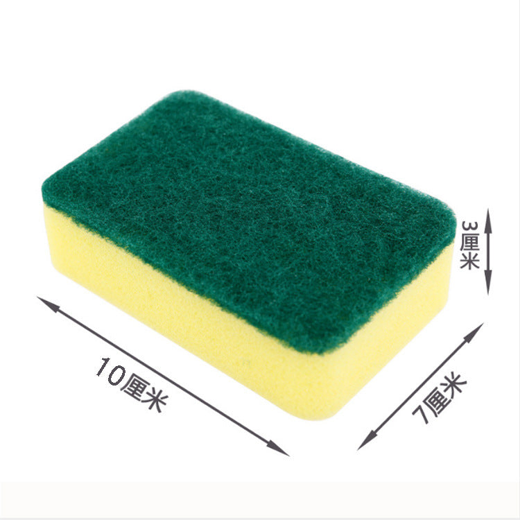 Lavar los platos Limpie la cocina para limpiar el bloque de nano -Sponge, limpiar la esponja baishi jiexing, lavar la sartén, lavar la sartén-Pack 10