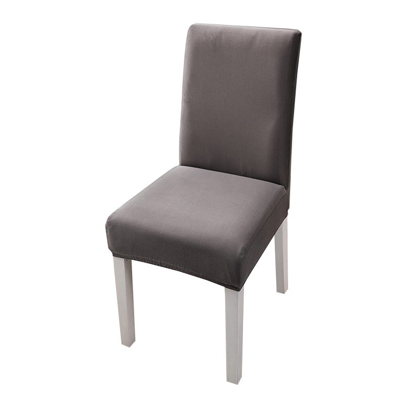 Venta caliente de Cross -Border en Europa y Estados Unidos, set de silla elástica de color sólido de color sólido de mediados de espalda de alta espalda.