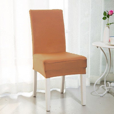 Venta caliente de Cross -Border en Europa y Estados Unidos, set de silla elástica de color sólido de color sólido de mediados de espalda de alta espalda.