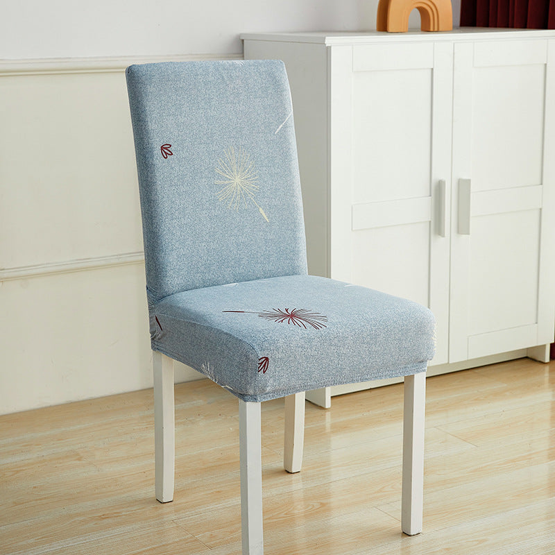 Impresión de hotel y restaurante Silla elástica manga simple silla unida cojín doméstico sencillo miofpacs