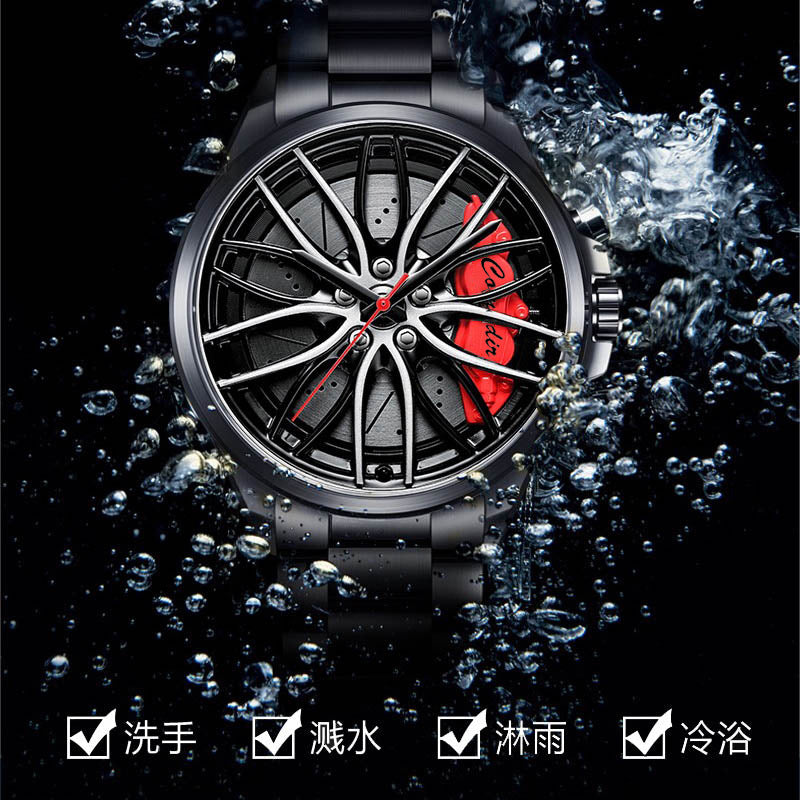 Cross -Border Full -Automatic Movematy Watch Huele Hollow Wollow Wheel Business impermeabilizando el agua no mecánica 2022 Nuevo comercio exterior