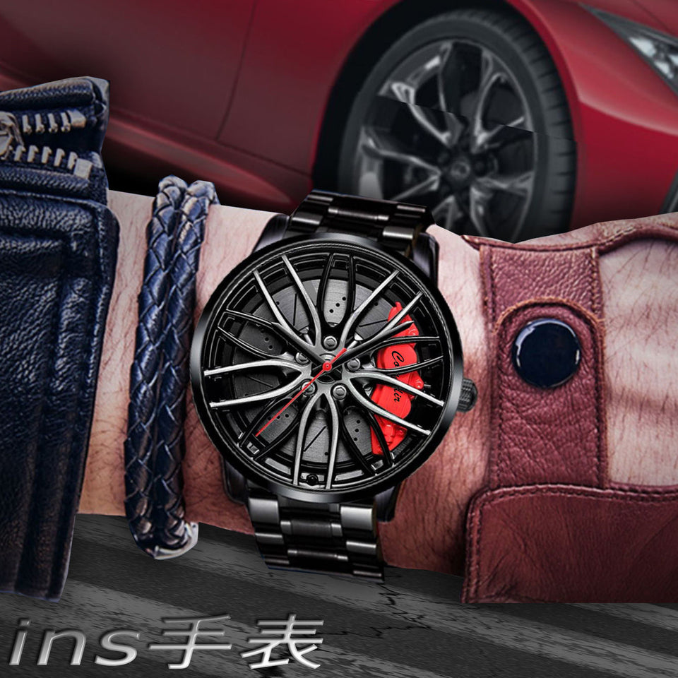 Cross -Border Full -Automatic Movematy Watch Huele Hollow Wollow Wheel Business impermeabilizando el agua no mecánica 2022 Nuevo comercio exterior