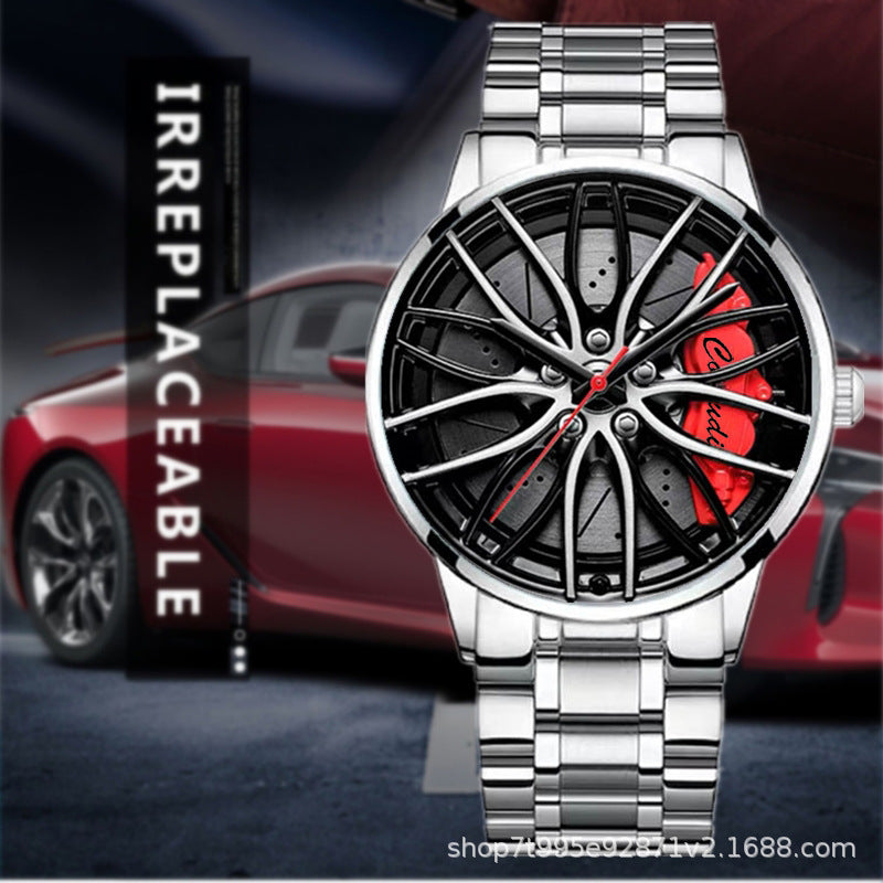 Cross -Border Full -Automatic Movematy Watch Huele Hollow Wollow Wheel Business impermeabilizando el agua no mecánica 2022 Nuevo comercio exterior