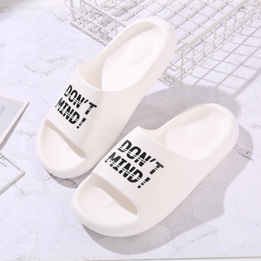 Sandalias cómodas con letras para hombre