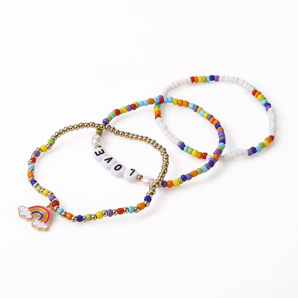 Pulseras arcoiris