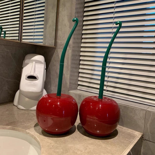 Cepillo en forma de cereza para baño
