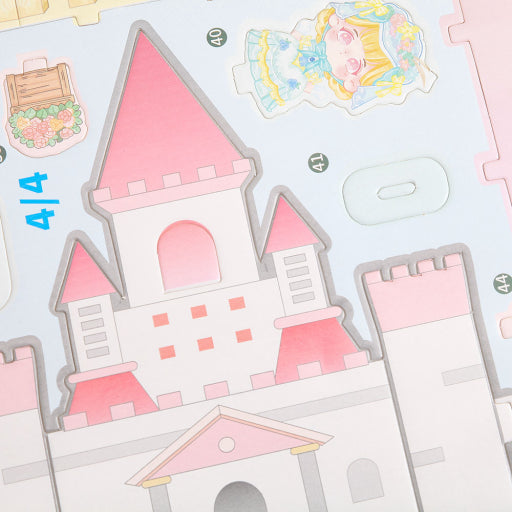 Casita-Jardín 3D de Algodón