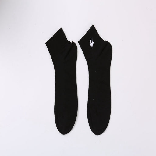 Calcetines de hombre de malla con bordado de estrellas