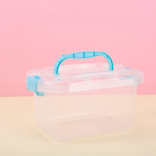 Pequeña caja de almacenamiento con tapa