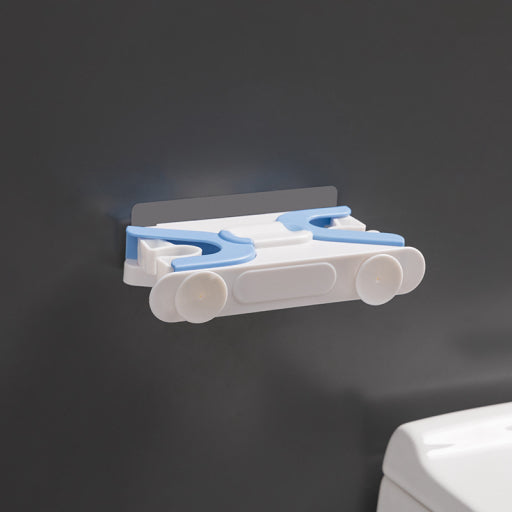Soporte de pared para escobas