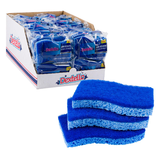 Paquete De 3 Esponjas Exfoliantes Que No Rayan