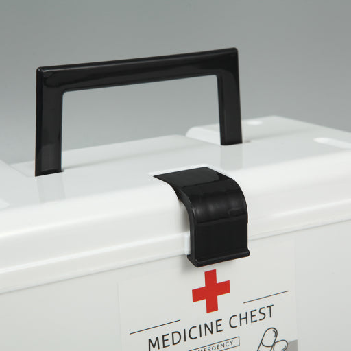 Caja de almacenamiento multifunción simple (blanca)