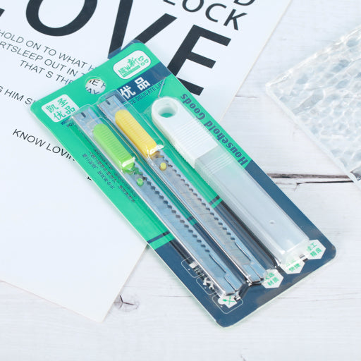 Paquete de 2 cuchillos multiusos con cuchillas