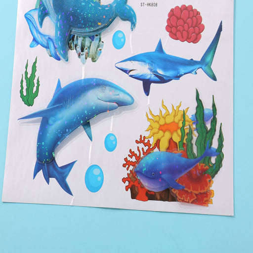 Sticker decorativo vida marina