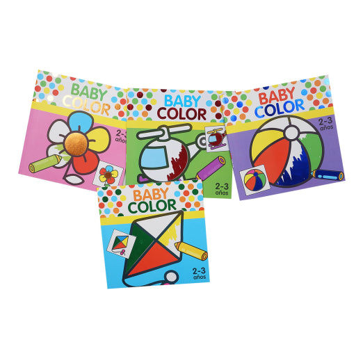 Libro Para Colorear Para Bebés En Español De 36 Páginas