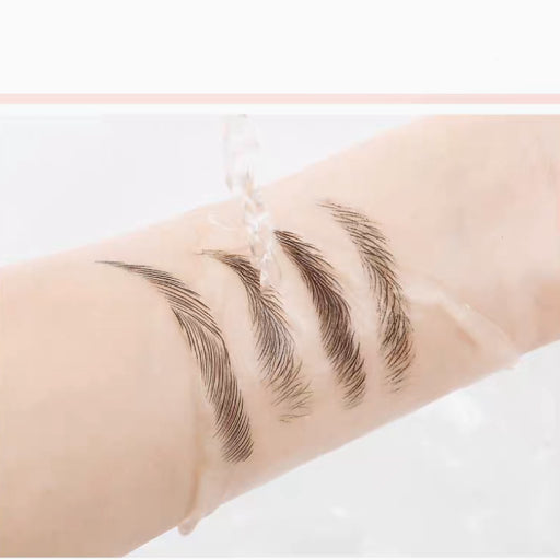Lámina de tatuajes de cejas